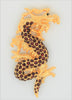 Berebi Dragon Ruby Red Gold Tone Figural Vintage Pin Brooch - MIB