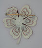 Hedy Floral Spring Time Posie Pink & Ruby Enamel Vintage Figural Pin Brooch