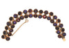 Kramer NY Most Gorgeous Purple Blue Vintage Bracelet
