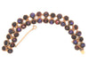 Kramer NY Most Gorgeous Purple Blue Vintage Bracelet