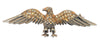 Reja American Patriotic Eagle Sterling Vermeil WW2 Vintage Figural Pin Brooch