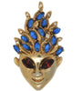 Reja Sprite Witch Doctor Vintage Figural Costume Brooch