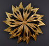 Monet Gold Tone Starburst Pin Brooch - Mink Road Vintage Jewelry