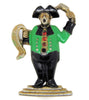 Silson Town Crier Patriotic Figural Vintage 1940 Pin Brooch