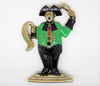 Silson Town Crier Patriotic Figural Vintage 1940 Pin Brooch