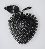 Kramer Apple Blue Purple Figural Vintage Brooch