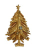 ART Branchy Rhinestone Christmas Tree Vintage Figural Pin Brooch