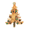 GOP Republican Elephant Christmas Tree Vintage Figural Pin Brooch