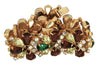 Hobe Gorgeous Multi-Color Shaped Rhinestone Vintage Bracelet