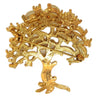 Trifari Tree of Life Lookalike Nancy Nelson Vintage Figural Pin Brooch