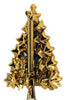 Pakula Star Christmas Tree Figural Vintage Holiday Brooch - Mint/Unworn