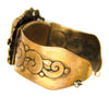Hobe Warrior Louis C Mark Design Cuff Vintage Figural Bracelet