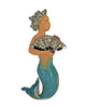 Trifari J Wuyts Mermaid with Fan Vintage Figural Fur Clip Brooch