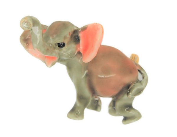 Original by Robert Adorable Elephant Trunk Up Vintage Figural Costume Brooch