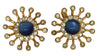 Coro Pegasus Star Sapphire Dimensional Starburst Vintage Bracelet & Earrings Set MINT