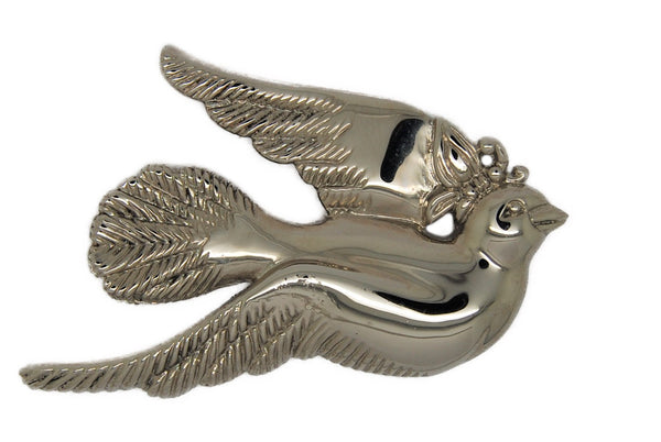 Neiman John Hardy Holiday Christmas Dove Vintage Figural Clip Brooch
