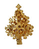 Eisenberg Ice Christmas Tree Vintage Figural Pin Brooch