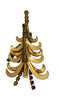 Austrian Multi-Level Dangle Christmas Tree Vintage Figural Brooch
