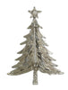 Doddz Dodds Silver Tone Multi-Stone Christmas Tree Vintage Brooch