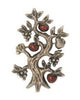 Sterling Apple Pear Grape Tree TM Mex Vintage Figural Brooch
