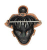 Weiss Authentic Asian Face Vintage Figural Costume Brooch