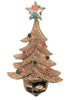 Tancer Eyelash Elf Guardian Angel Figural Christmas Tree Brooch