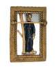 Vintage British UK Framed Bobby Dangling Figural Costume Brooch