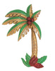 Coconut Palm Tree Petit Patriotic WW2 Vintage Figural Pin Brooch