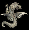 Korda Flying Dragon Thief of Baghdad L. C. Mark Vintage Figural Pin Brooch