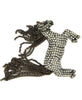 Heidi Daus Tally-Ho Chain Mane & Tail Crystal Horse Vintage Figural Brooch