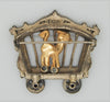 Coro Dumbo Walt Disney Circus Baby Giraffe Rail Car WPD Vintage Figural Pin Brooch