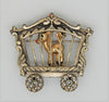 Coro Dumbo Walt Disney Circus Baby Giraffe Rail Car WPD Vintage Figural Pin Brooch