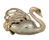 Reinad Chanel Novelty Company Gold & Silver Swan Vintage Figural Brooch