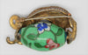 Rice Weiner Dragon Cloisonne QLi Louis C Mark Vintage Figural Pin Brooch