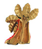 Original Robert Christmas Victorian Holly Boot Vintage Figural Pin Brooch