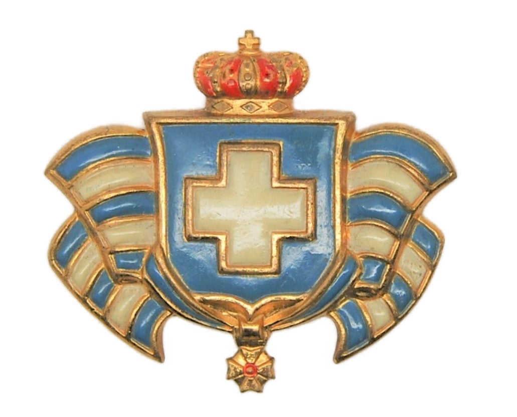 Accessocraft Patriotic Greek War Relief WW2 Vintage Costume