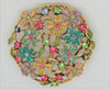 Monet Floral Enamel Blossoms Vintage Costume Figural Pin Brooch
