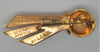 Lampl Patriotic WW2 Remember Pearl Harbor Vintage Figural Pin Brooch