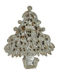 Eisenberg Ice Basket Ruby & Emerald Christmas Tree Vintage Figural Brooch