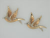 Boucher Birds in Flight Swallows Vintage Figural Pin Brooch Set