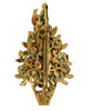 Original by Robert Christmas Partridge Pear Tree Dangler Figural Pin Brooch