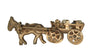 Longcraft Burro Donkey Wagon Pearls Vintage Figural Pin Brooch
