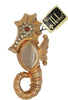Hobe Jelly Belly Seahorse Vintage Figural Pin Brooch
