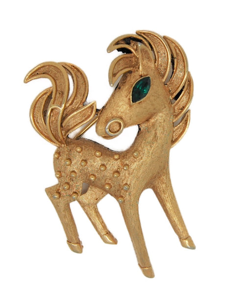 Tradition Prancing Pony Horse Vintage Figural Pin Brooch