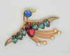 Coro Bird Duck Wirework Vintage Figural Pin Brooch