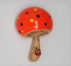 Original Robert Mushroom Ladybug Figural Vintage Pin Brooch - 1960s - Mink Road Vintage Jewelry, Spheres & Gemstones