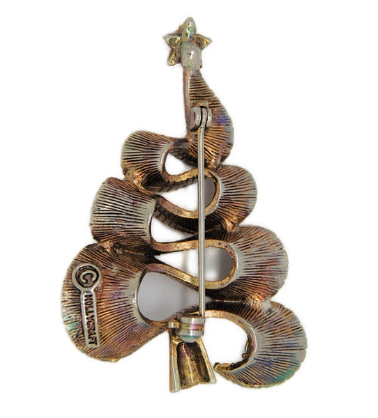 How to spiral ribbon a christmas tree