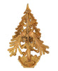 Mylu Branchy Christmas Tree Pot Vintage Figural Brooch