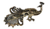 Mid-Century Sterling Marcasite Peacock Vintage Figural Pin Brooch