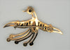 Coro Bird Duck Wirework Vintage Figural Pin Brooch